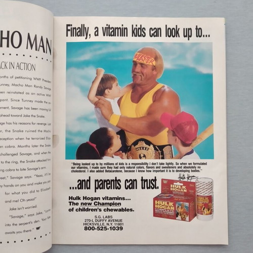 WWF/WWE Royal Rumble 1992 Official Souvenir Edition Program