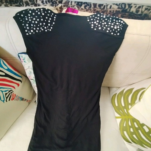 Swarovski party dress like new, black, Posare, size M