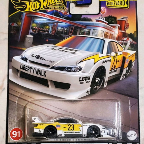 Hot Wheels Premium Boulevard Super Silhouette Nissan Silvia sealed