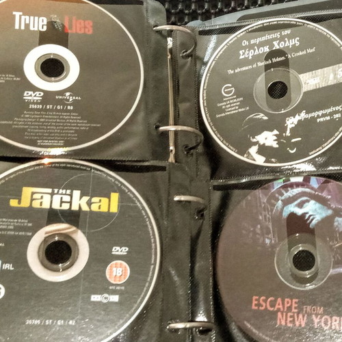 Συλλογή παλιών ένθετων DVD σαν καινούργια σε τρεις συλλεκτικές θήκες