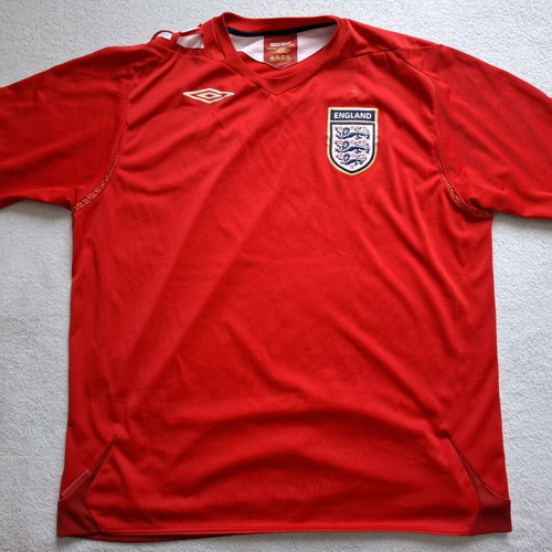 England 2006/2008 Umbro Away Football Shirt like new, size XXL