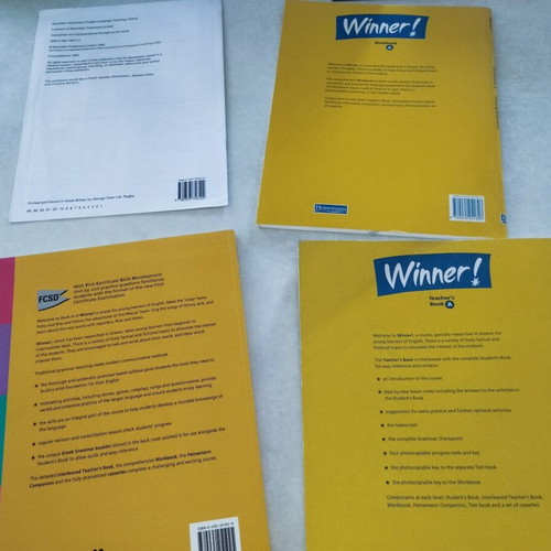 Winner! Book A English Learning Set like new by Michael Vince