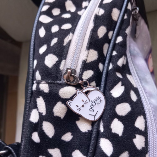 Santoro backpack used, black, 35 x 24 x 10 cm