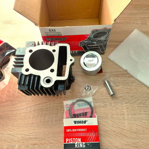 Cylinder piston 53mm OKO new for Honda Astrea and similar models