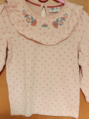 So cute blouse 98 cm like new, pink and turquoise
