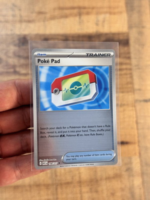 Poké Pad 198/217 Reverse Holo Pokémon TCG Ascended Heroes new