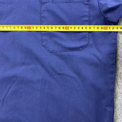 Dickies scrubs medical nurse shirt XS blue unisex like new