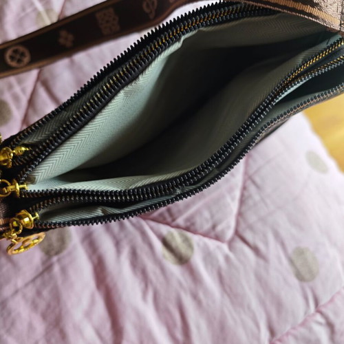 Women's crossbody bag like new, brown