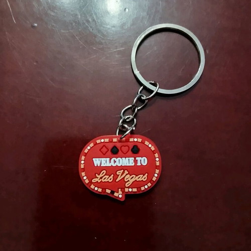 Casino keychains new, set of 9 leather