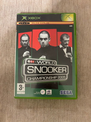 World Championship Snooker 2005 Xbox Original used English complete