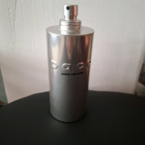 Paco Rabanne Aluminium Men 3.4oz/100ml spray used, half full and more