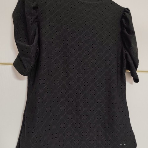 Elastic black blouse Kipour, size Large