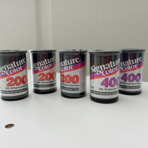 Signature Colour 400 Ink Set like new, 5 pieces