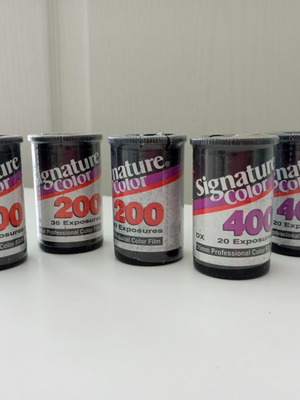 Signature Colour 400 Ink Set like new, 5 pieces