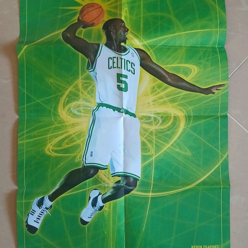 Collectible poster Kevin Garnett / Fernando Bellucci like new
