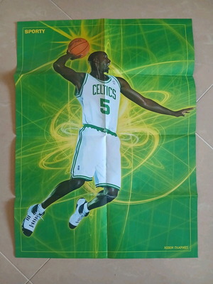 Collectible poster Kevin Garnett / Fernando Bellucci like new