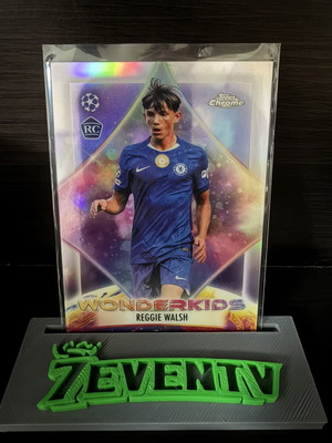 2025-26 Topps Chrome UEFA Club Competitions #WK-17 Reggie Walsh Wonderkids card