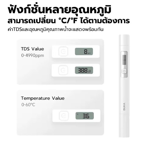 Atuman Water Tester New, Xiaomi Technology, TDS Meter