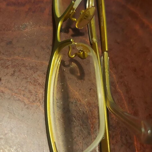 Presbyopia glasses new 1.25 with Italian frame green