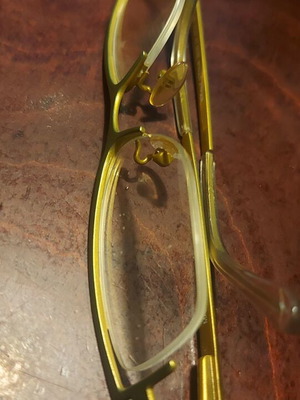 Presbyopia glasses new 1.25 with Italian frame green