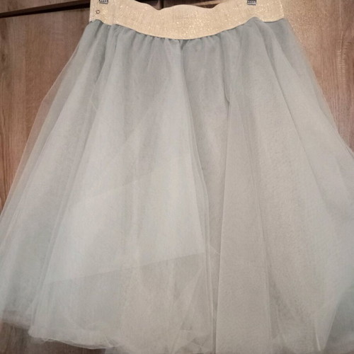 Blue tulle skirt Joanna Misseli like new, size L-XL