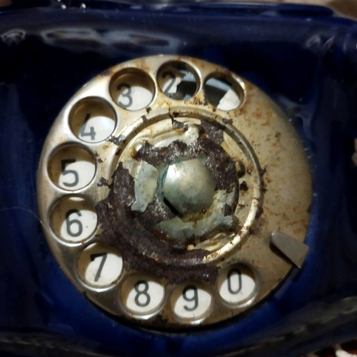 Limoges porcelain antique telephone used