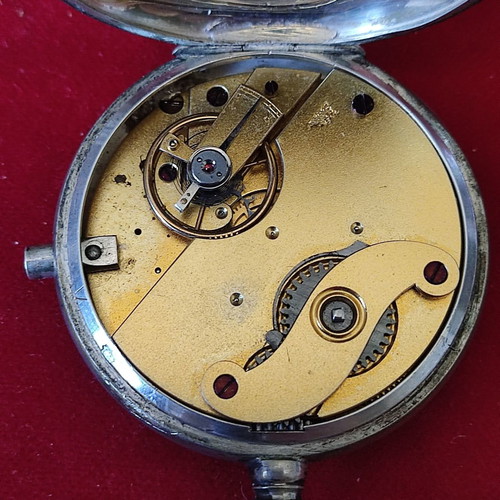 Rare Swiss chronograph pocket watch circa 1900
