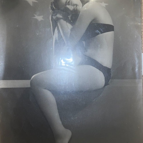 Photograph Model Greece 1960 like new, large 29x39cm