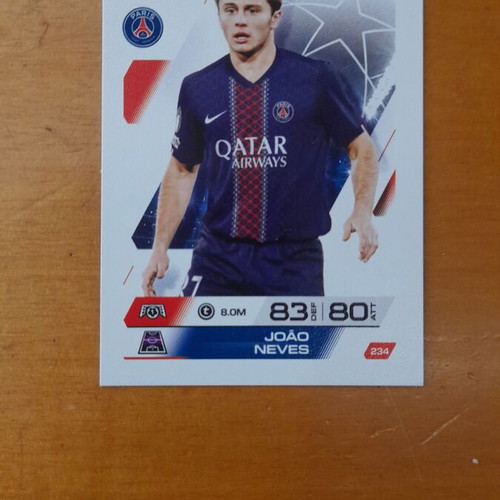 Topps Card Match Ataxx Joao Neves New