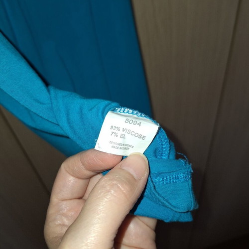 Lola women's blouse like new, turquoise, size S