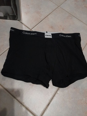 Ανδρικά boxer Calvin Klein σετ 3 τεμαχίων, large, μαύρο