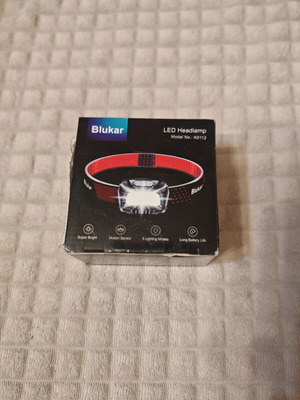 Blukar K9112 LED Επαναφορτιζόμενος Φακός Κεφαλής με Αισθητήρα Κίνησης USB-C