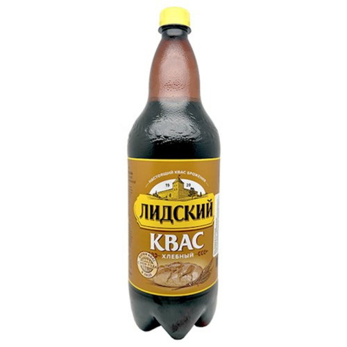Kvass Litskiy new, 1.5L bottle, available in blonde and dark