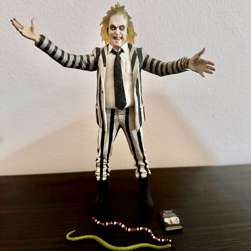 Beetlejuice Neca Cult Classics 7 2008 figure used, complete