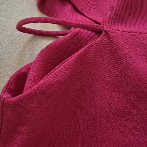 Zara fuchsia pink dress with side design, like new, size XS