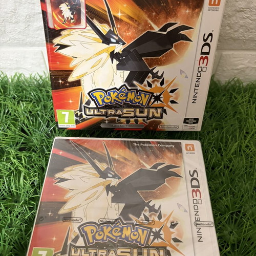 Pokémon Ultra Sun Fan Edition Nintendo 3DS game new with metal case