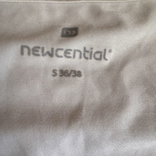 Womens loose see-through tshirt Newcential size S, like new, white