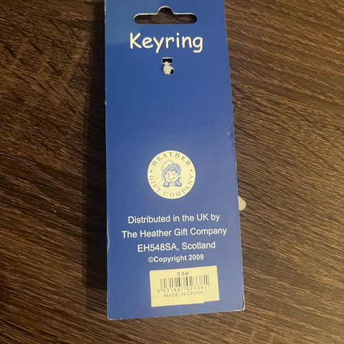 Keyring Scotland flag new, blue