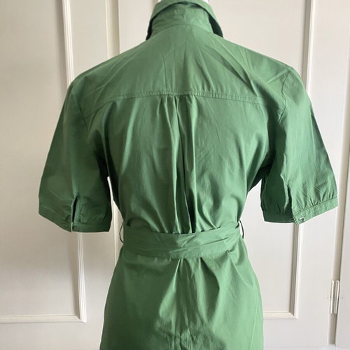 Green Women's Shirt Semizie with Belt Size L New