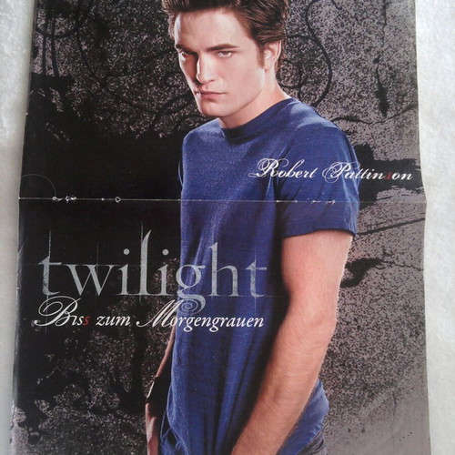 Twilight (Robert Pattinson) & Zac Efron poster like new, size 41.2x30