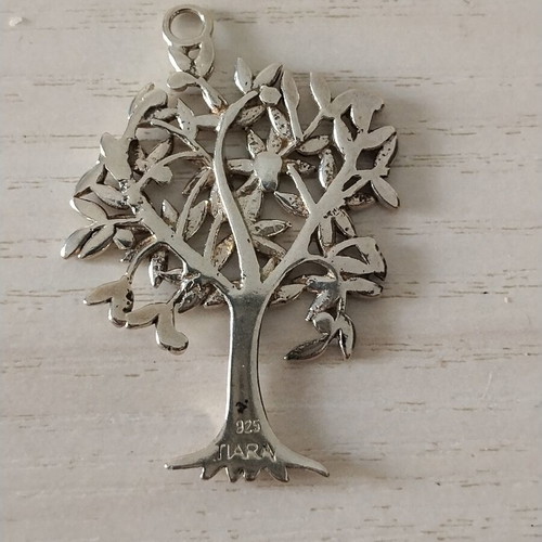 Silver pendant 925 Tree of Life Tiara like new