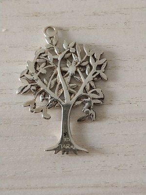 Silver pendant 925 Tree of Life Tiara like new