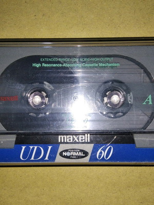 Maxell UDI 60 касета употребявана, записана, Япония