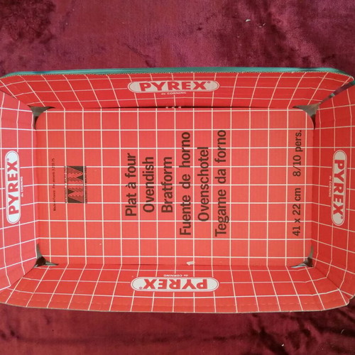 Pyrex baking dish 41x22 cm France new