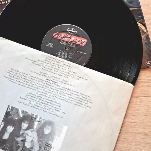 Doro Force Majeure vinyl record, rock