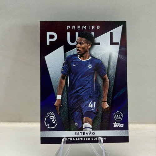 Estevao Premier Pull Rookie Ultra Limited Edition Topps Premier League 2025/26 card new