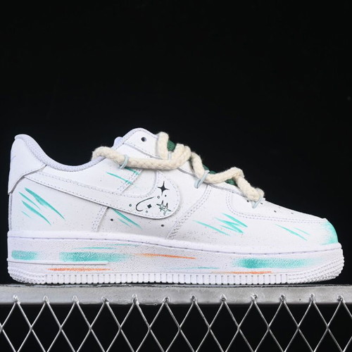 Nike Air Force 1 Aquarius handmade sports shoes new