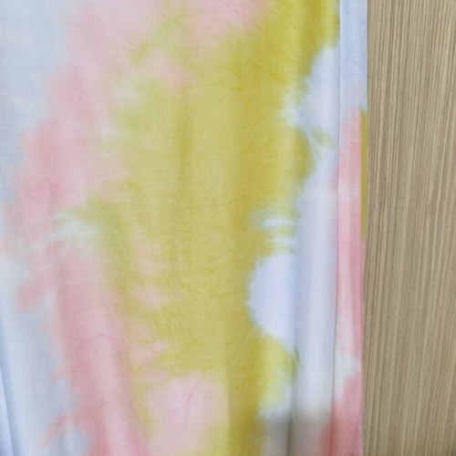 Pink Woman midi skirt new, multicolor, elastic fit