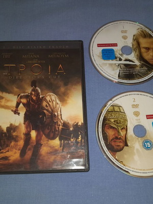 Τροία 2DVD μεταχειρισμένο, ιστορική ταινία με υπότιτλους