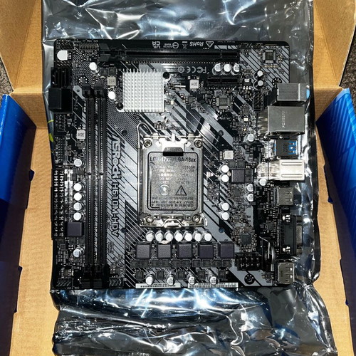 ASRock H610M-HDV motherboard new